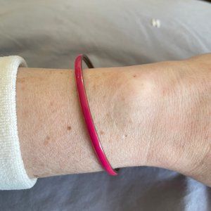 J. Crew Bangle Bracelet Hot Pink